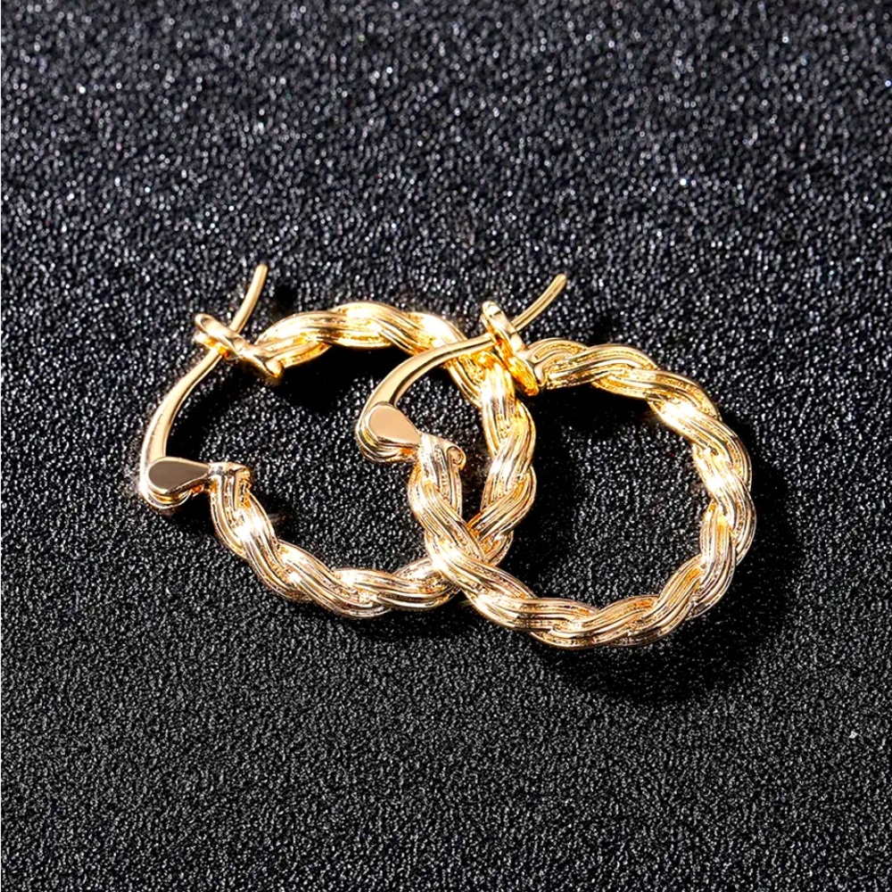 New Thick Twisted Rope Hoops